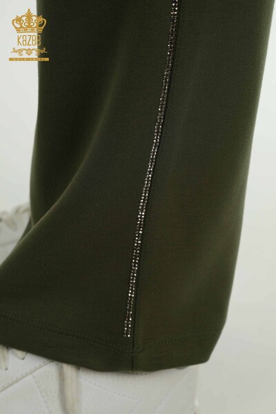 فروش عمده ست اسپرت زنانه - زیپ دار - خاکی - 17636 | KAZEE - 15