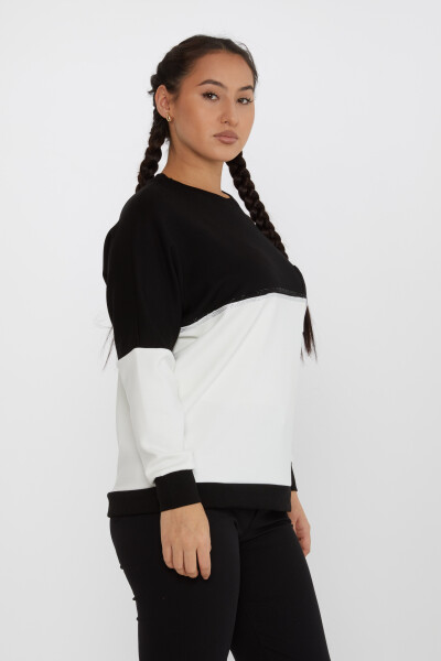 Felpa Bicolore Ecru - 2311 | KAZEE (Set di 3 S-M-L) - KAZEE (1)