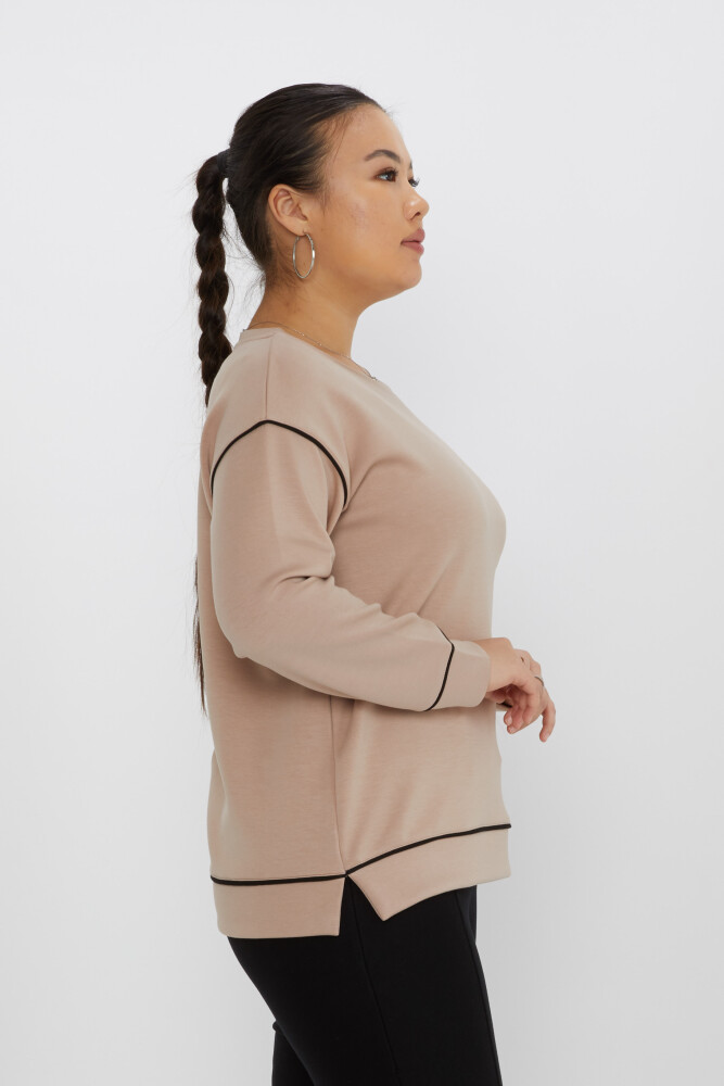 Felpa con spacchi in visone - 17790 | KAZEE (Set di 3 M-L-XL) - 2