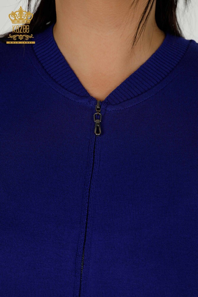 Großhandel Damen-Trainingsanzug-Set - Bunt gemustert - Saks - 16657 | KAZEE - 4