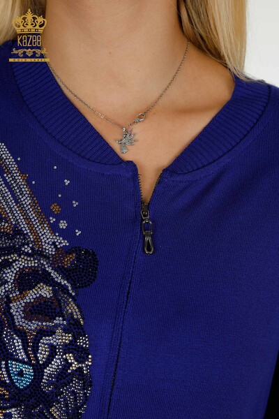 Großhandel Damen-Trainingsanzug-Set - Leopardenmuster - Saks - 16660 | KAZEE - 6