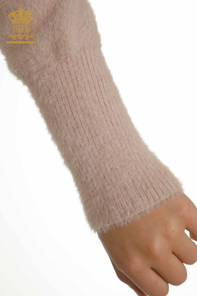 Großhandel Damen Strickjacke Angora Powder - 30447 | KAZEE - 6