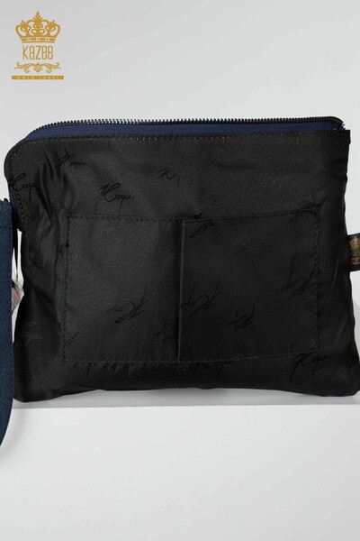 Großhandel Damen Tasche - Kazee Detailliert - Marineblau - 527 | KAZEE - Thumbnail