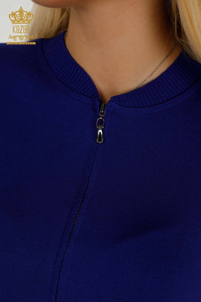 Großhandel Damen-Trainingsanzug-Set - Stein bestickt - Saks - 16677 | KAZEE - 4