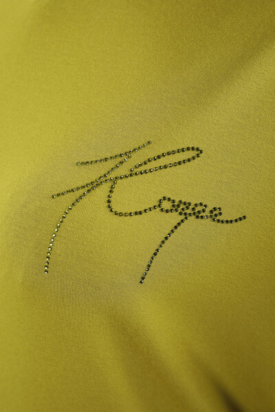 Großhandel Damen Bluse - Tüll detail - Kazee Logo - 77906 | KAZEE - Thumbnail