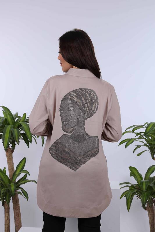 Großhandel Damenhemden - Taschen - Kristall steine ​​- Weibliche Figuren - 20114 | KAZEE