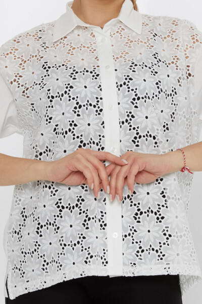 Hemd Transparent Ecru - 20499 | KAZEE (3er-Set M-L-XL) - 3