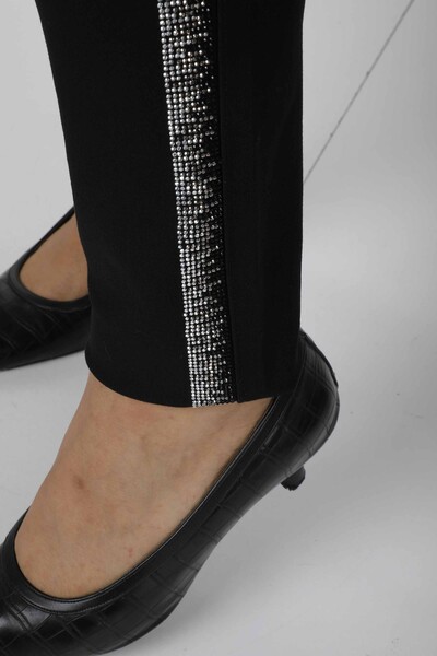 Hose mit Taschendetails, Schwarz – 3737 | KAZEE (4er-Set 36-38-40-42) - 4