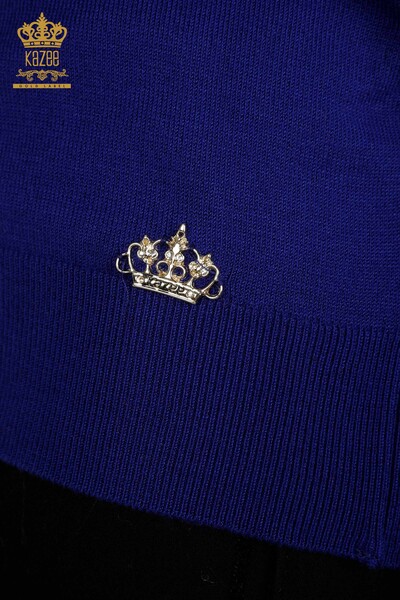 Hurtownia damskiego kardiganu z mankietami i guzikami Saks - 30136 | KAZEE - 5