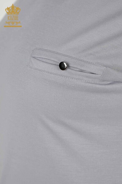 Hurtownia bluzki damskiej American Model Grey - 77005 | KAZEE - Thumbnail