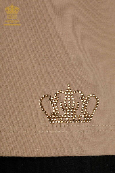 Hurtownia bluzek damskich z logo Mink - 79560 | KAZEE - Thumbnail