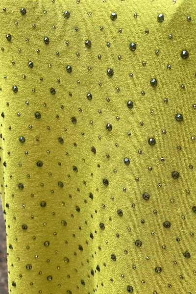Hurtownia bluzek damskich z rękawami nietoperzowymi, dekoltem w szpic, kamiennym - 77399 | Kazee - Thumbnail