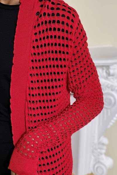 Hurtownia swetrów damskich, luźnych, długich, szczegółowych - 16250 | KAZEE - Thumbnail