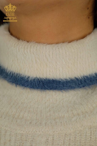 Hurtownia swetrów damskich z dzianiny Angora Stone - 30646 | KAZEE - Thumbnail