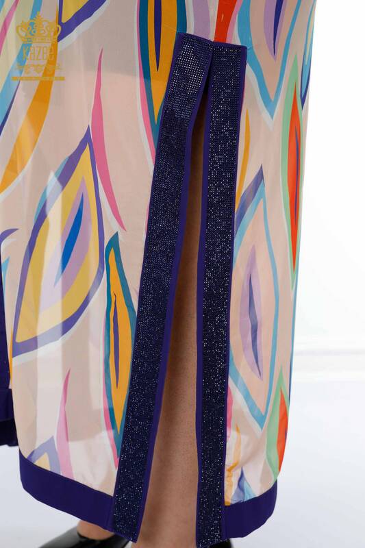Hurtownia damskich pareo w kolorowe wzory - 7759 | KAZEE