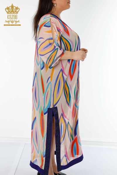 Hurtownia damskich pareo w kolorowe wzory - 7759 | KAZEE - Thumbnail