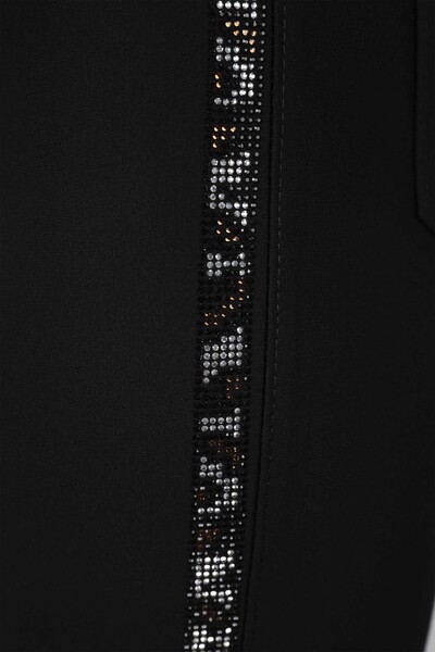 Hurtownia spodni damskich z kieszeniami w paski - 3327 | KAZEE - Thumbnail