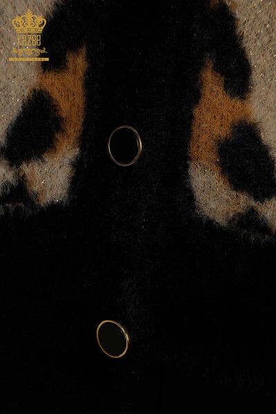 Hurtownia kardiganu damskiego Angora Leopard - 30630 | KAZEE - Thumbnail