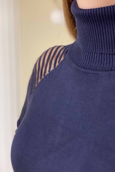 Hurtownia swetrów damskich z golfem na ramionach - 15189 | KAZEE - Thumbnail