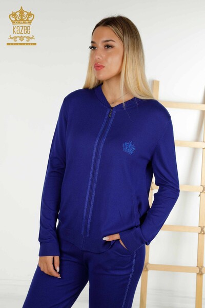 Hurtownia dresów damskich zapinanych na zamek Saks - 30638 | KAZEE - 2