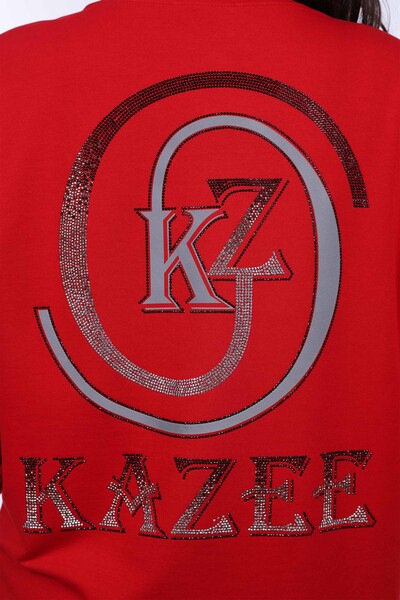 Hurtownia dresów damskich Kazee Logo z długim rękawem - 17346 | KAZEE - Thumbnail