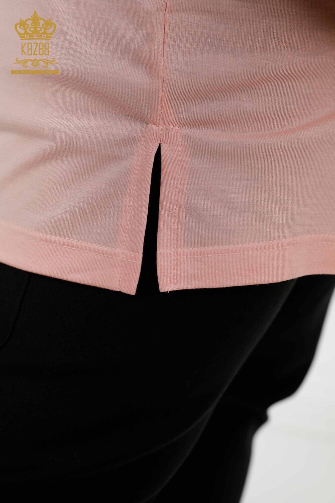 All'ingrosso Camicetta da donna - Tigre Modellato - lunga - cipria - 77652 | KAZEE - 7