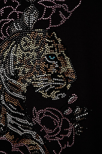 All'ingrosso Camicetta da donna - Figura Fiori tigre - Pietra ricamata - 78840 | KAZEE - Thumbnail