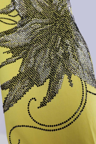 All'ingrosso Camicia da donna - Spalla Pietra dettagliata - Oversize - 20007 | KAZEE - Thumbnail