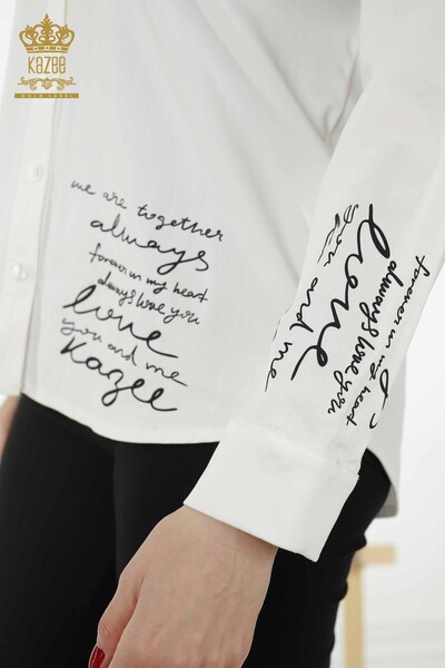 Ingrosso Camicia da Donna model latto Rosa Ecru - 20227 | KAZEE - Thumbnail