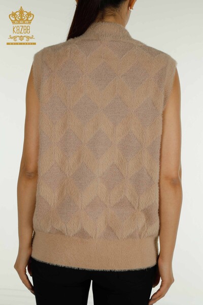 All'ingrosso Cardigan da donna - Con Cerniera - Cipria - 30211 | KAZEE - 6