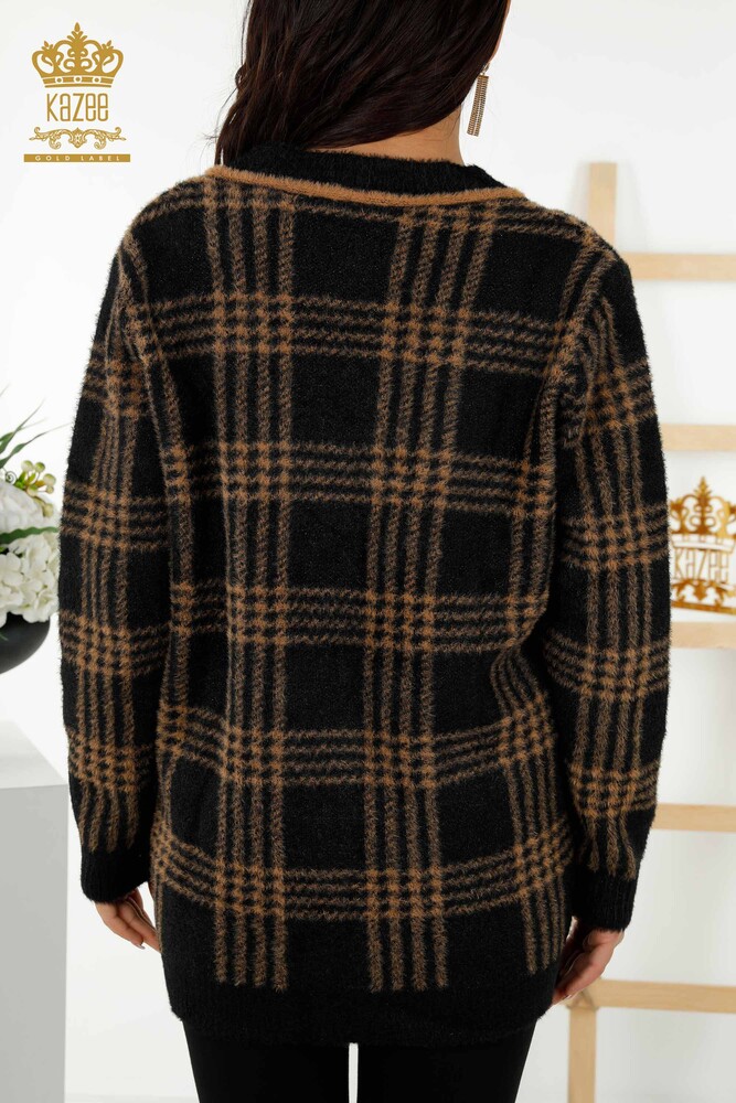 All'ingrosso Cardigan da donna - Due colori - Angora - Nero - 30177 | KAZEE - 8