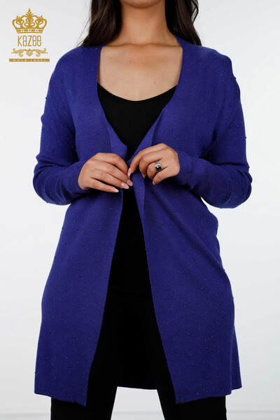 All'ingrosso Cardigan da donna - Transizione glitterata - Motivo a pois - Viscosa - 15436 | KAZEE - 21