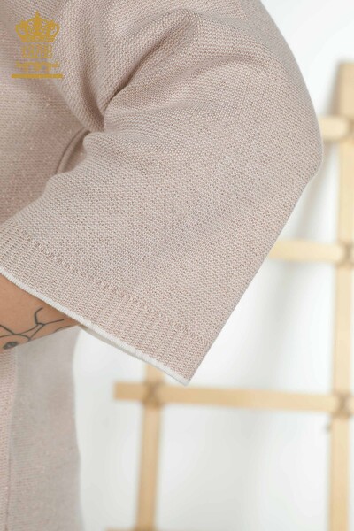 All'ingrosso Donna Cardigan - Tasche dettagliate - Polvere leggera - 30047 | KAZEE - Thumbnail