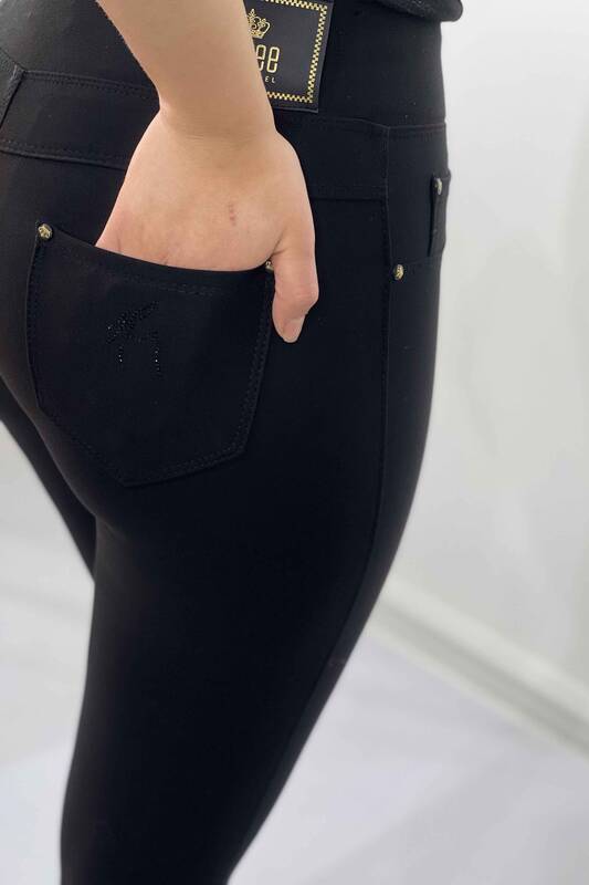 Calzamaglia delle donne all'ingrosso pantaloni di cotone con Kazee Logo-3202 / KAZEE