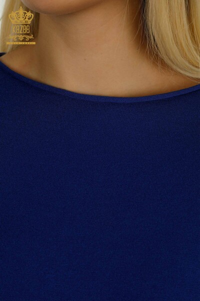 All'ingrosso Maglione di maglieria da donna - Bottoni dettagliati - Saks - 30178 | KAZEE - Thumbnail