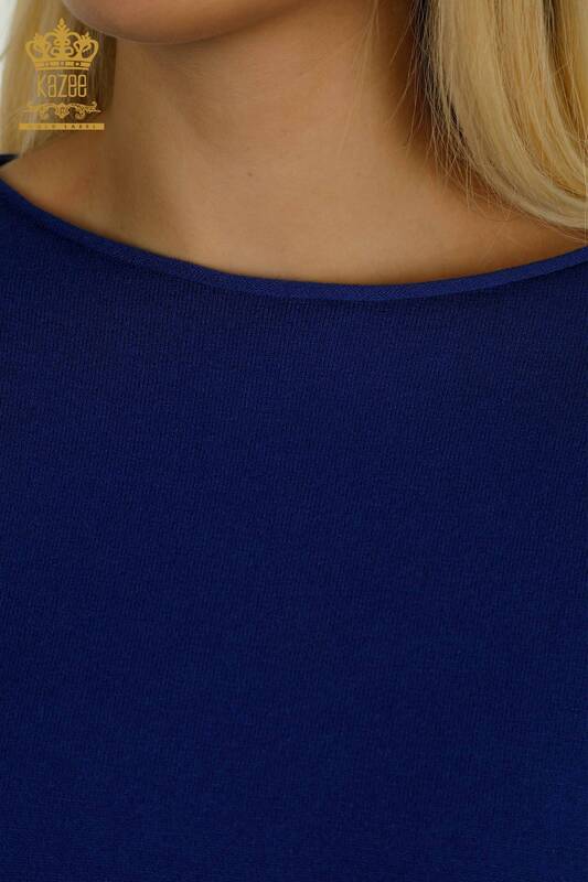 All'ingrosso Maglione di maglieria da donna - Bottoni dettagliati - Saks - 30178 | KAZEE