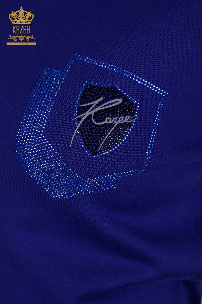 All'ingrosso Maglione maglieria da donna - Colletto rialzato - Saks - 30393 | KAZEE - 3