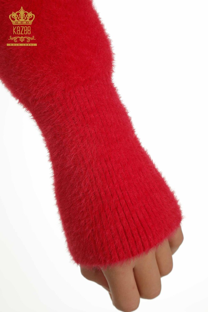 All'ingrosso Cardigan da donna - Angora - Fucsia - 30447 | KAZEE - 6