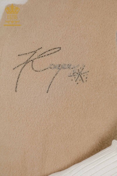 All'ingrosso Panciotto da donna - Due tasche - Beige - 30582 | KAZEE - 3