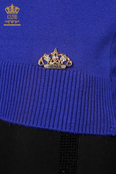 Maglieria all'ingrosso Donna Collo in piedi Manica lunga Basic Viscosa - 15670 | KAZEE - 24