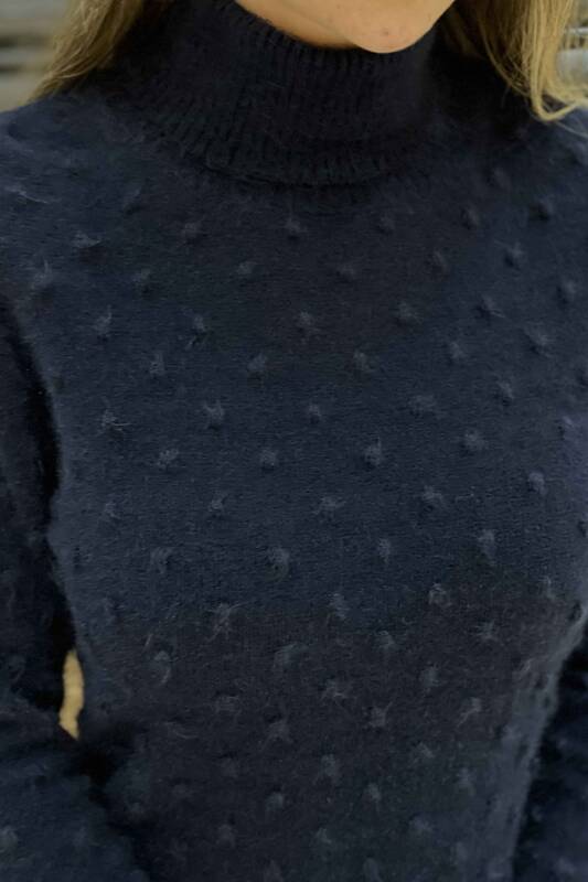 All'ingrosso Maglione di maglieria da donna - automodellato - Angora - 18719 | KAZEE