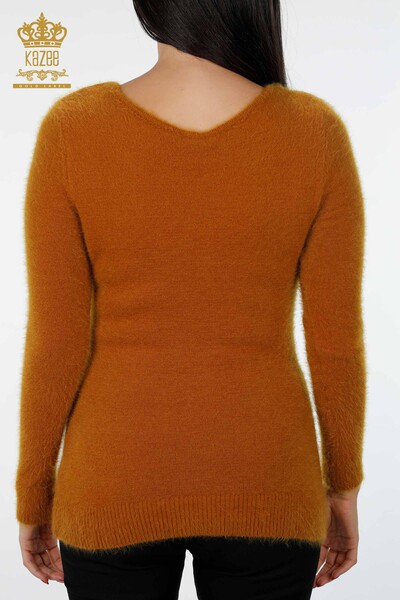 Maglieria da donna all'ingrosso Maglione Capelli lavorati a maglia Angora manica lunga - 18473 | KAZEE - Thumbnail
