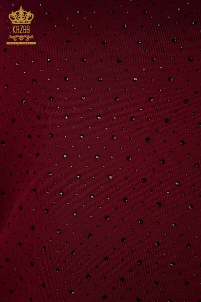 All'ingrosso Maglieria da donna Maglione - Manica corta - Viola - 16950 | KAZEE - 3