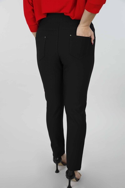 All'ingrosso Pantaloni da donna - Modello fenicotteri e rose - 3421 | KAZEE - Thumbnail