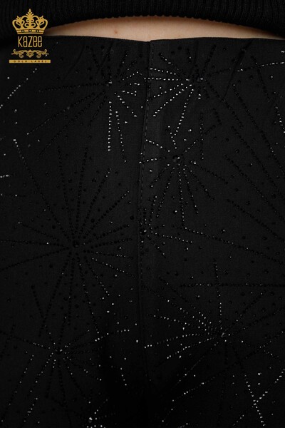 All'ingrosso Pantaloni da donna - Ricamati Pietra - Modellato - A righe - 3439 | KAZEE - 9