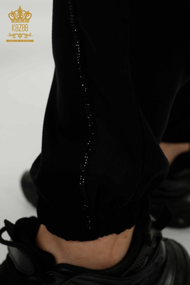 All'ingrosso Set tuta da donna - con cerniera - nero - 20387 | KAZEE - 10