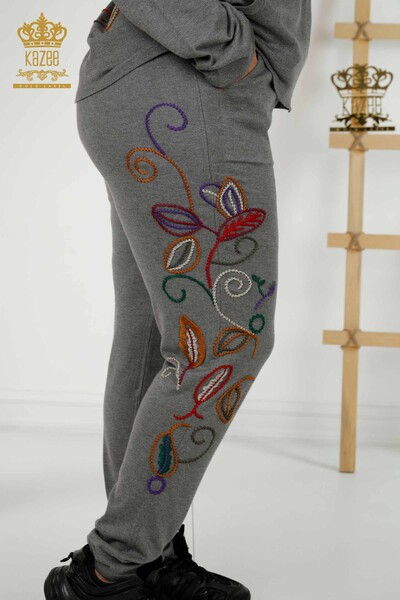 All'ingrosso Set tuta da donna - colori Modellato - grigio - 16657 | KAZEE - Thumbnail