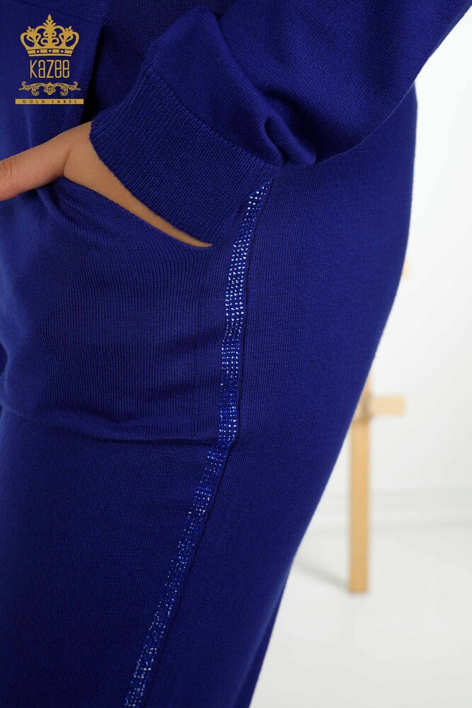 All'ingrosso Set di tute da donna - Con cerniera - Saks - 30638 | KAZEE - 8