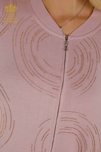 All'ingrosso Set di tute da donna - Con cerniera - Polvere - 16276 | KAZEE - 4