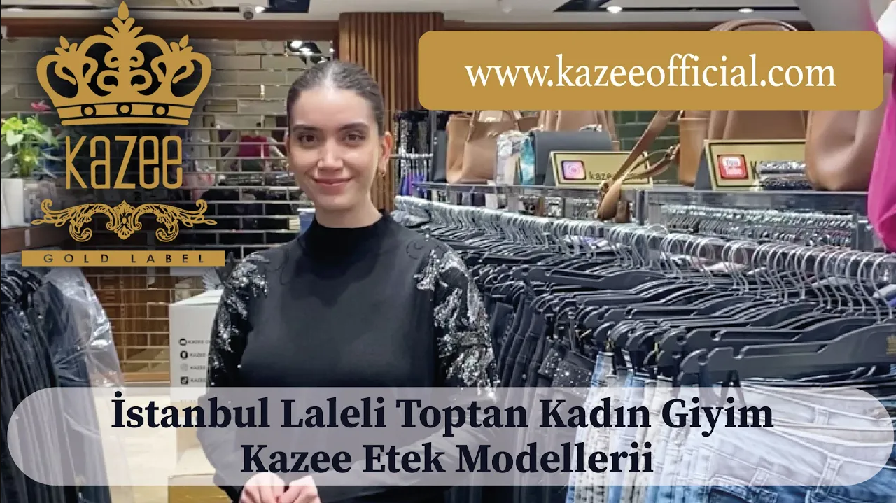 İstanbul Laleli Großhandel Damenbekleidung Kazee Rock Modelle